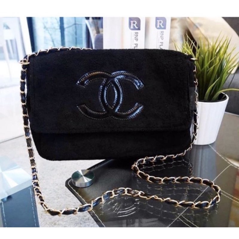 Jual Chanel fur sling vip gift Shopee Indonesia