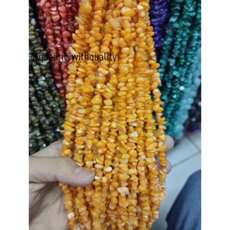 Jual kerikil kerang panjang +/70cm bahan kalung gelang Shopee Indonesia