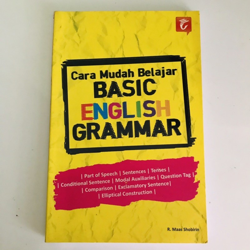 Jual Buku Cara Mudah Belajar Basic English Grammar | Shopee Indonesia