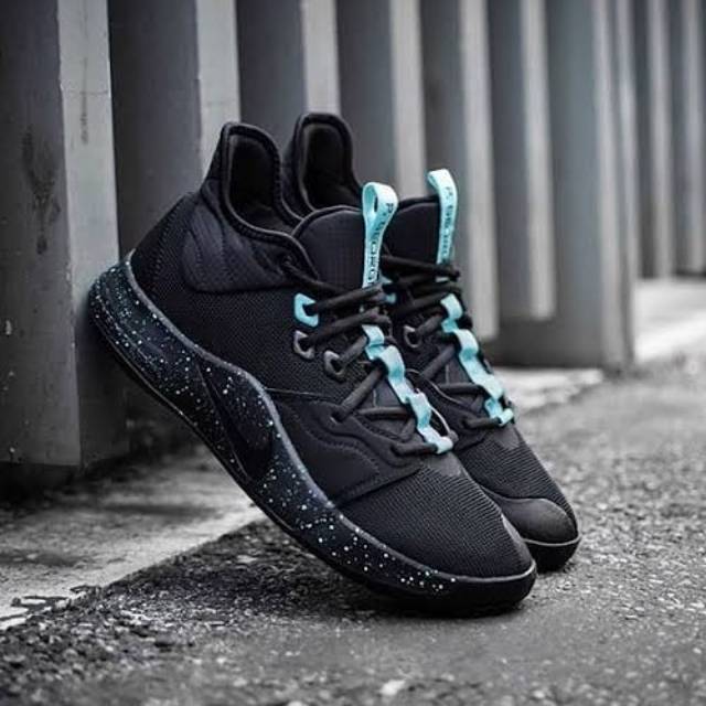 Nike pg sale 3 black aqua