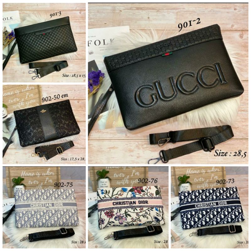 Promo Tas Tangan Handbag Pria Wanita Tas Clutch Kulit 519 Diskon 41% di  Seller Tas Import.id - Legok, Kab. Tangerang