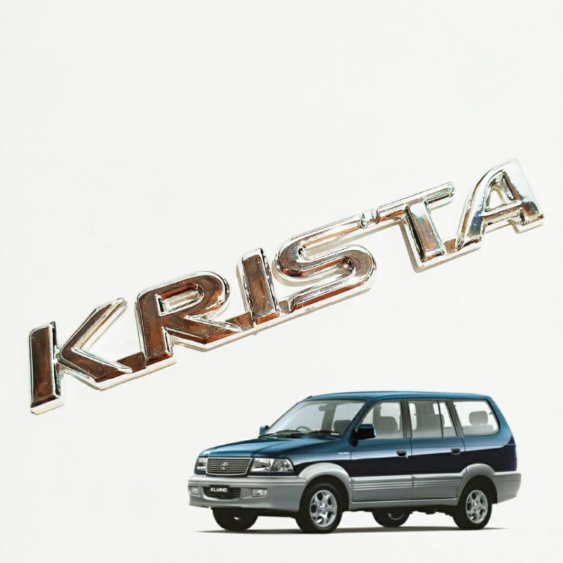 Kijang Krista Logo Jual Emblem 3 Pcs Toyota Kijang Kapsul Tanduk