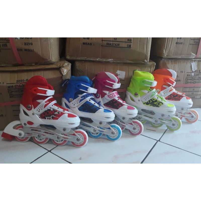 Jual sepatu roda anak power | Shopee Indonesia