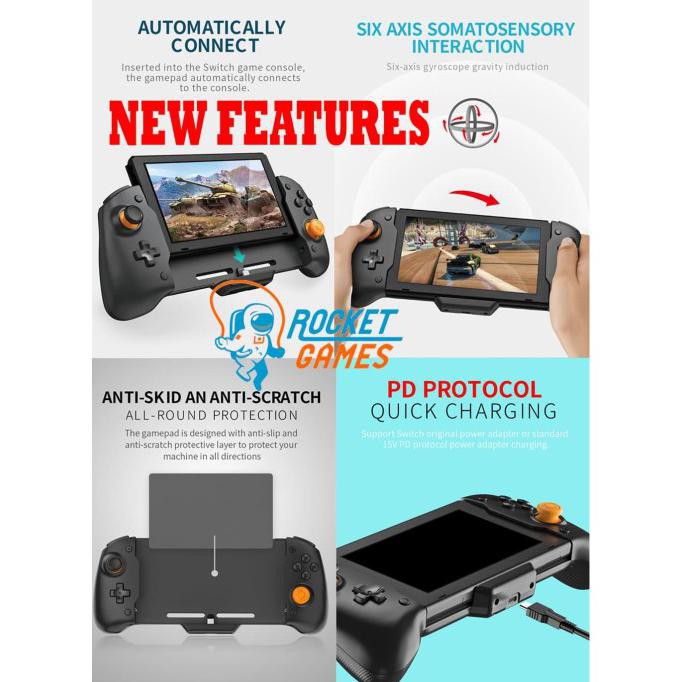Jual Dobe Controller Nintendo Switch Tns-19252 - Only Tns19252 | Shopee ...