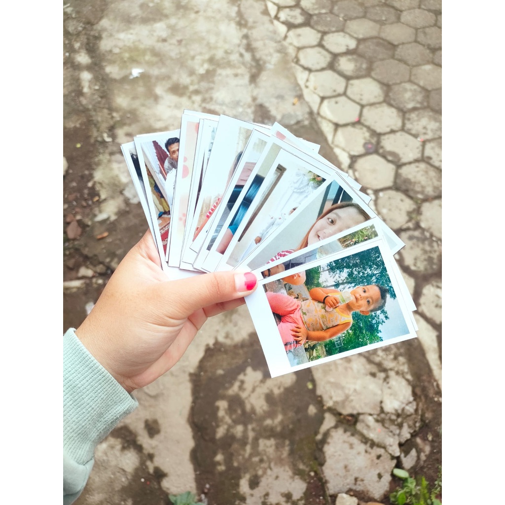 Jual CETAK FOTO POLAROID 2R ( 1 PAKET 25 FOTO) | Shopee Indonesia