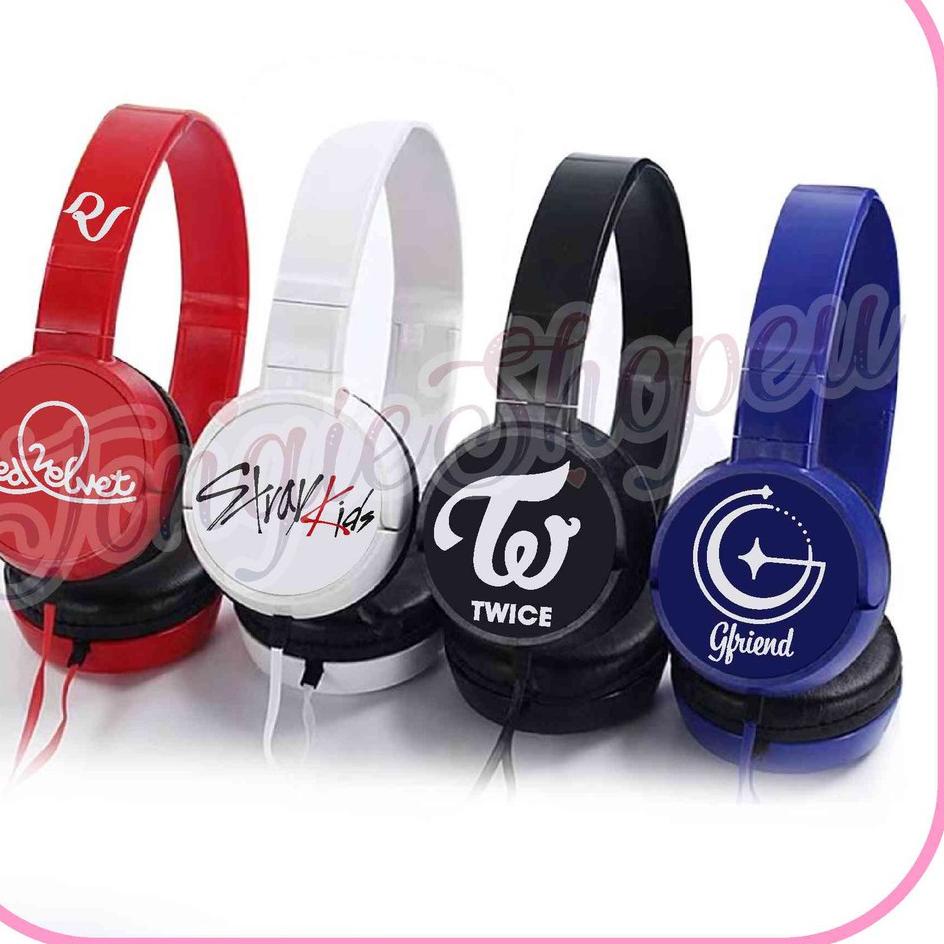 Jual HEADPHONE KPOP BTS EXO TXT BLACKPINK DLL EQ97 (Ready Stock