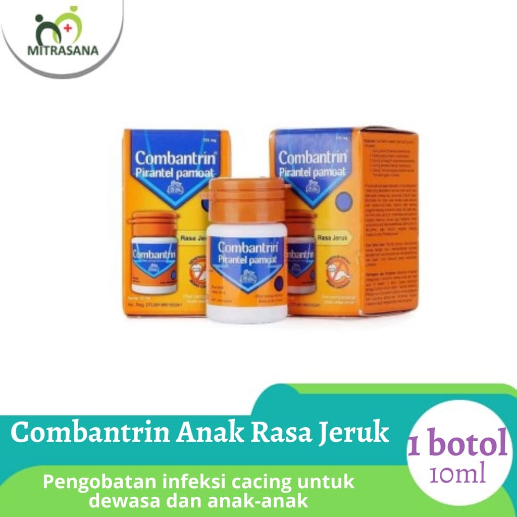 Jual Combantrin 125 MG/ML Jeruk 10 ML | Shopee Indonesia