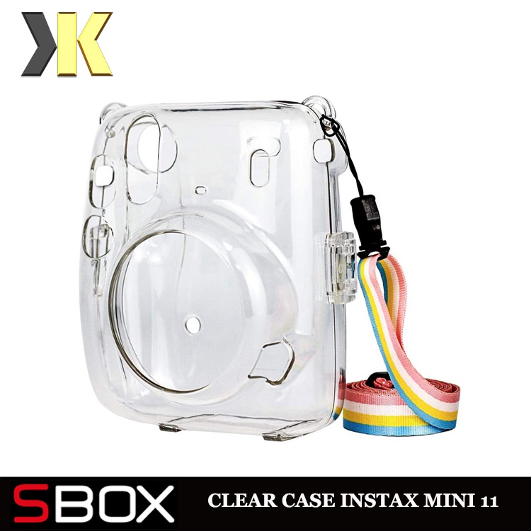 Jual SBox Instax Mini 12 11 8 9 EVO LiPlay 40 Clear Hardcase Case ...