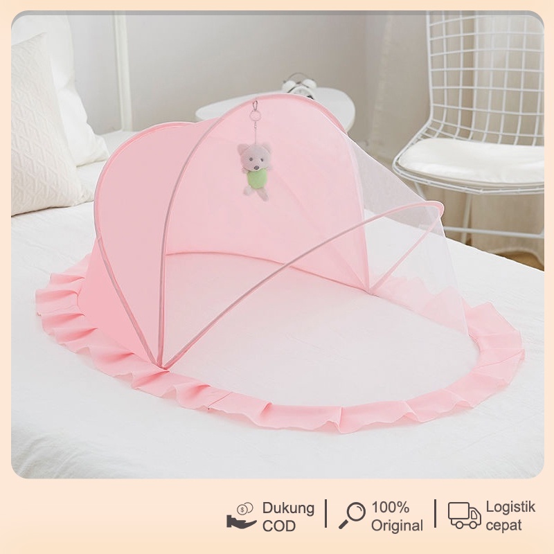 Jual [COD] Kelambu tempat tidur bayi / penutup kelambu tempat tidur