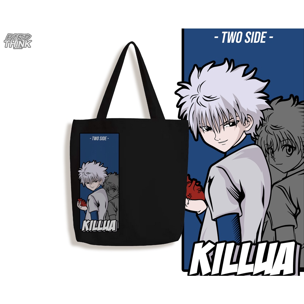 Jual Totebag Tas Anime Manga Semi Canvas Hunter X Hunter Killua kilua ...