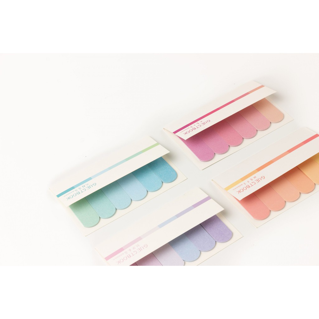 Jual Sticky Notes Penanda Halaman Gradasi | Shopee Indonesia