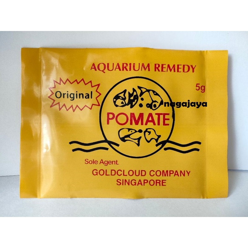 Jual Pomate pomat obat ikan anti jamur pomad original singapore white ...