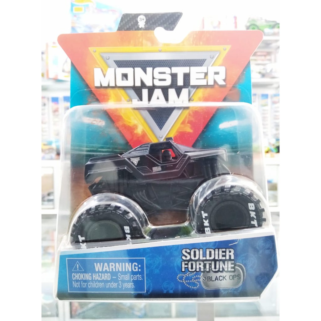 Jual Monster Jam SOLDIER FORTUNE BLACK OPS Skala 64 Lot Terbaru 2020 ...