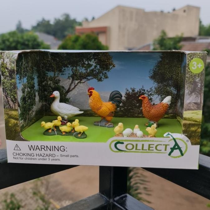 Jual Collecta Figur Farm Life Chicken Duck Original Miniatur Hewan Ayam ...