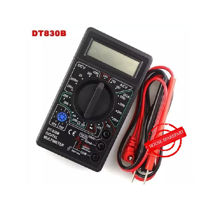 Jual Multimeter Avometer Multitester Digital Dt B Dt B Shopee