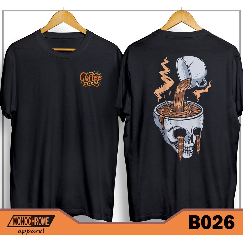 Jual B026 Kaos Baju Kata Pecandu Kopi Coffee Ngopi Distro Pria Shopee