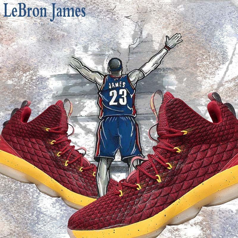 Nba Sepatu Nike Lebron James NBA Superstar LeBron James 15 GHOST