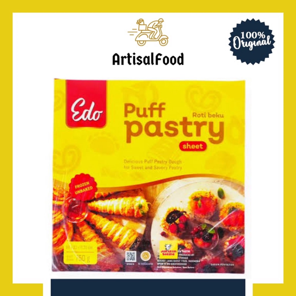 Jual (INSTANT) EDO PUFF pastry sheet 750GR | Shopee Indonesia
