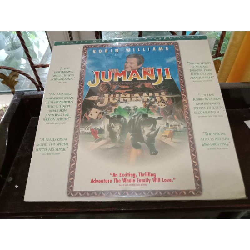 Jual LASER DISC Film JUMANJI (Import USA) Shopee Indonesia
