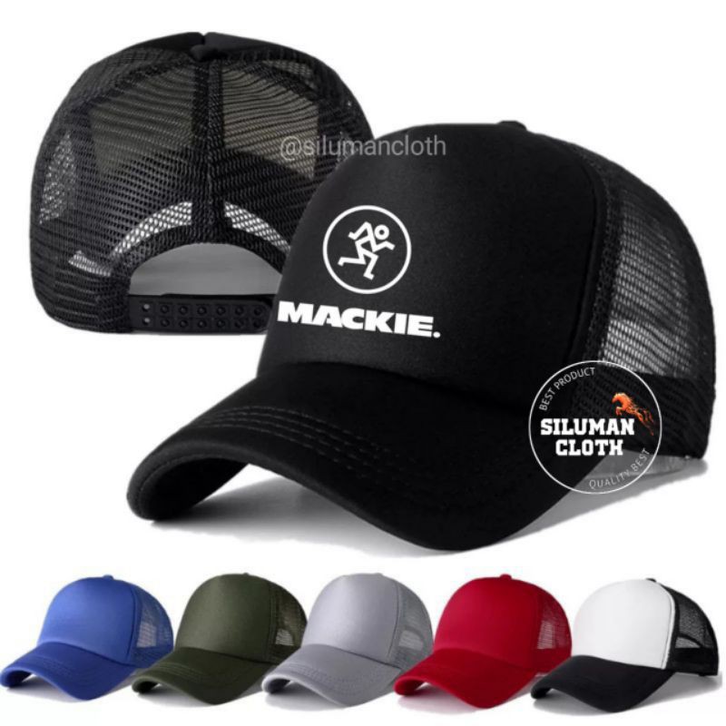 Jual Topi Mackie Sound System Trucker/Jaring | Shopee Indonesia
