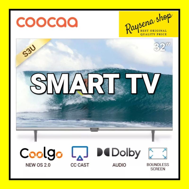 Jual COOCAA 32 inch Digital Smart TV Coocaa 32S3U / 32s3u plus | Shopee ...