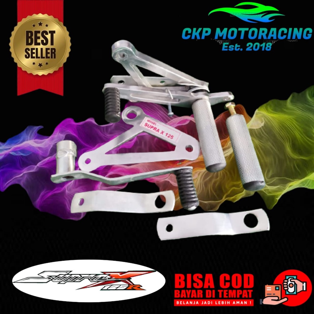 Jual Footstep Underbone Bostep Pijakan Kaki Motor Honda supra X125 Full ...