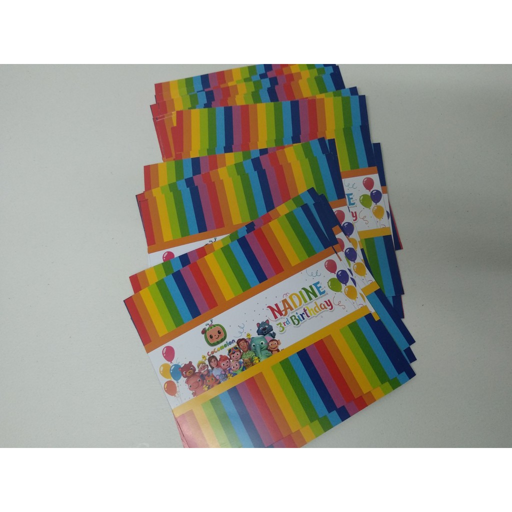 Jual LABEL BENG-BENG COCOMELON / LABEL SNACK BENG-BENG COCOMELON ...