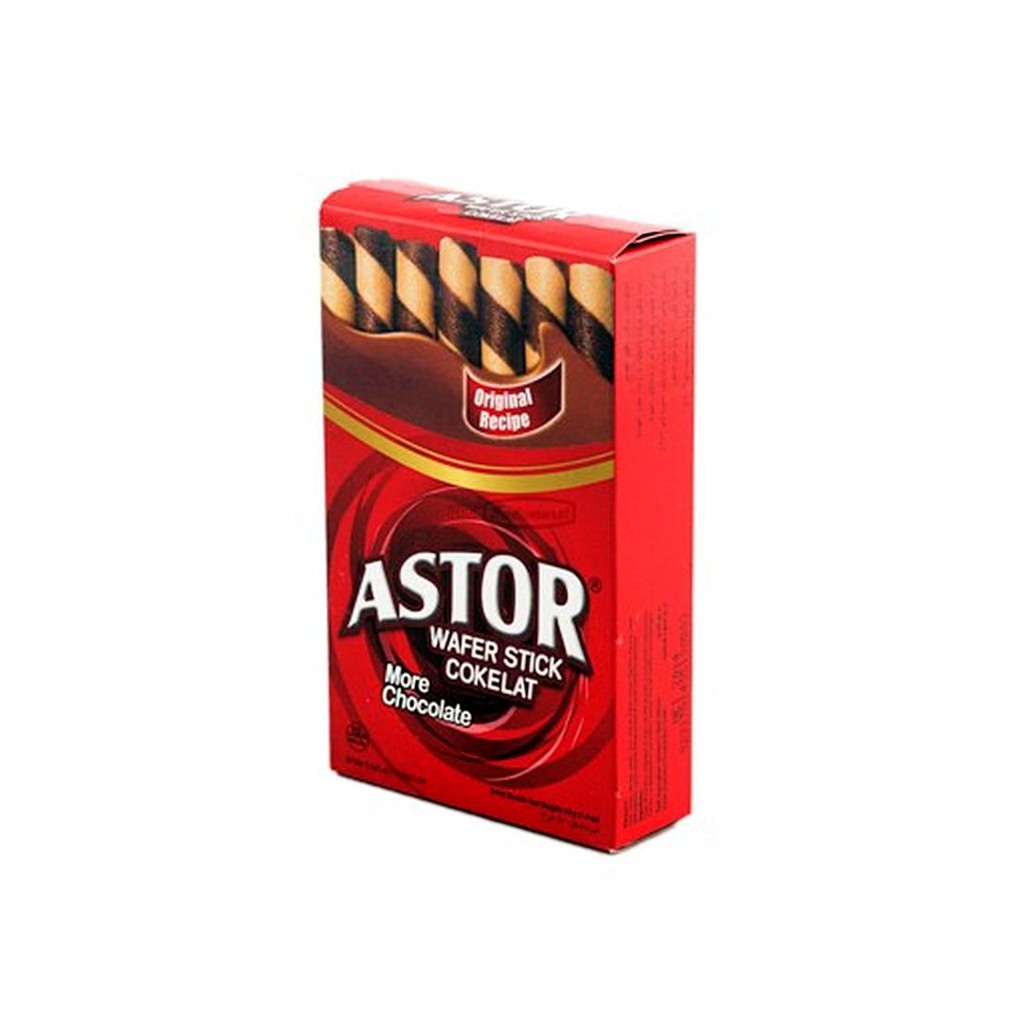 Jual Astor Wafer Stick Chocolate 40gr Shopee Indonesia