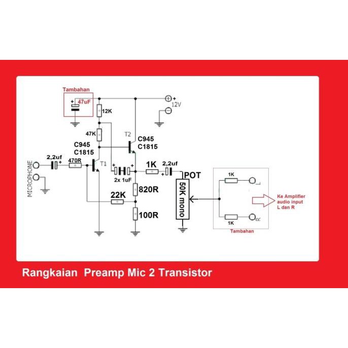 Jual Pcb Preamp Mic 2 Transistor Nivic00 Diminati Banget | Shopee Indonesia