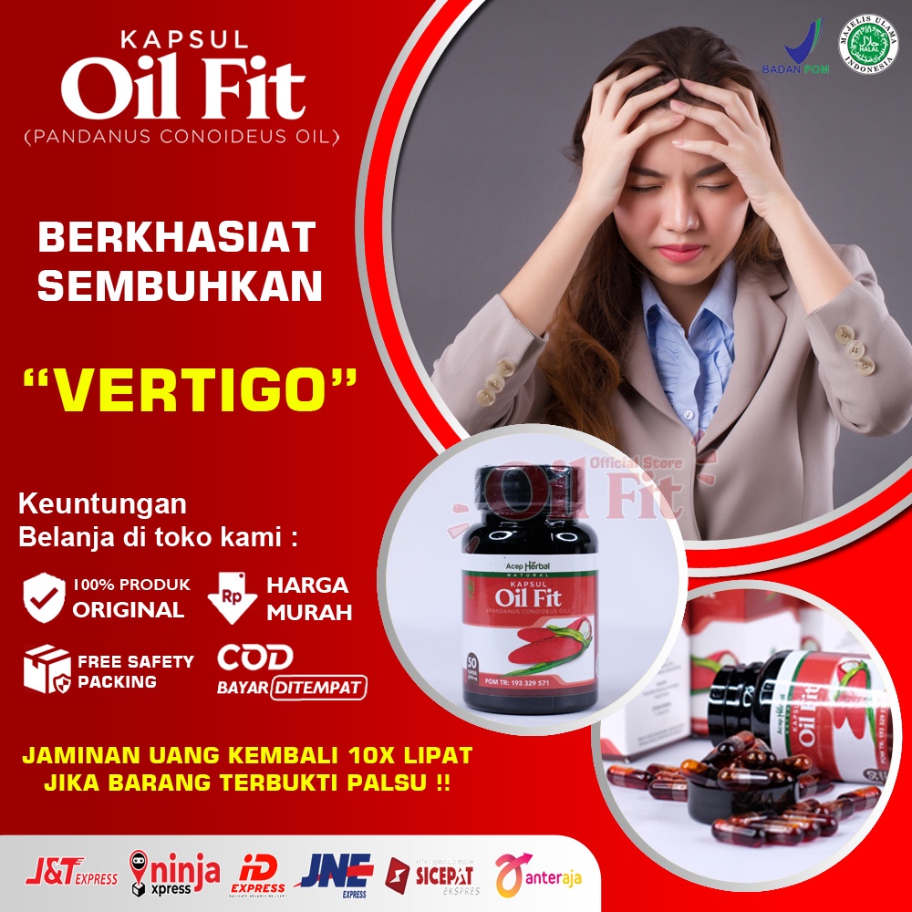 Jual Obat Vertigo Herbal Alami Sakit Kepala Menahun Migrain Nyeri