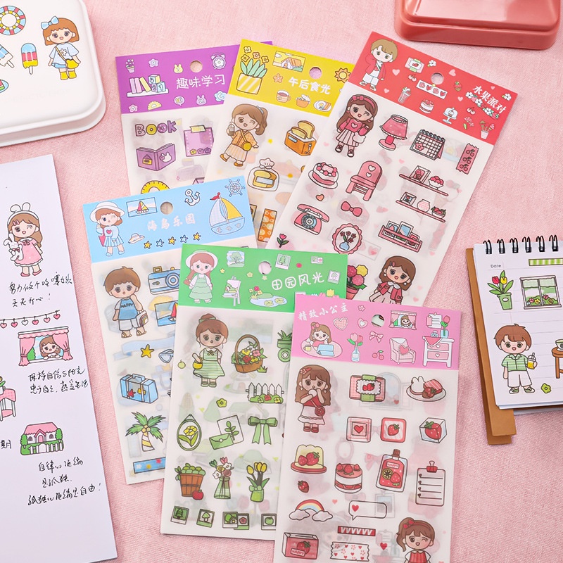 Jual Diary Cute Diy Sticker Terlengkap & Harga Terbaru Juli 2026 ...