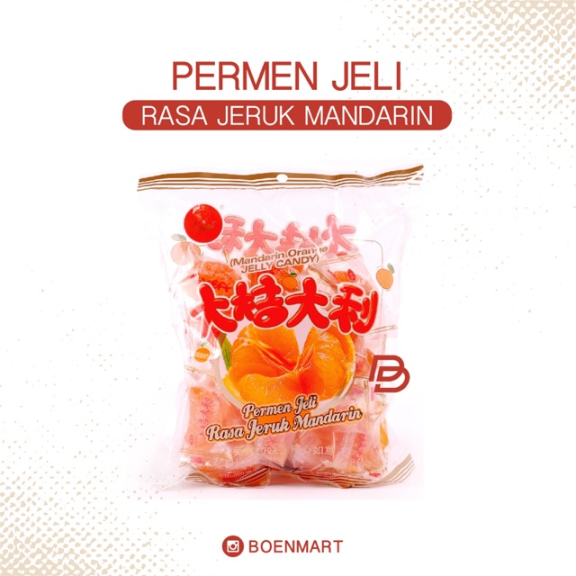 Jual Permen Jeli Rasa Jeruk Mandarin | Shopee Indonesia