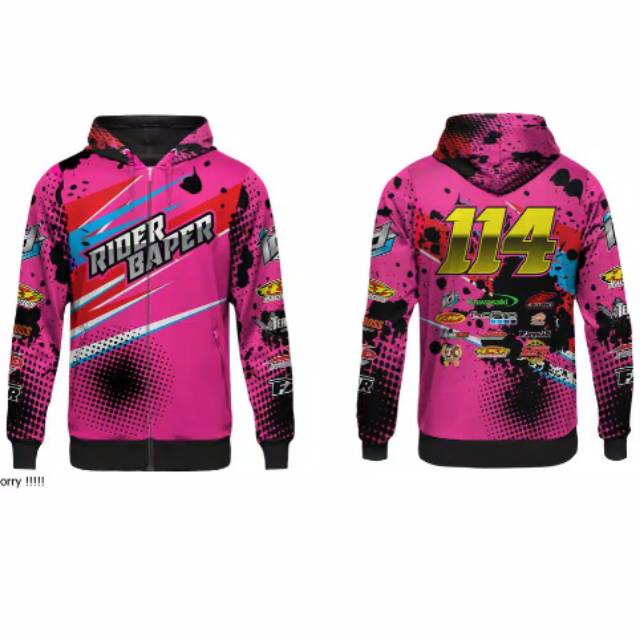 Jual Jaket DRAG RACE Custom | Shopee Indonesia