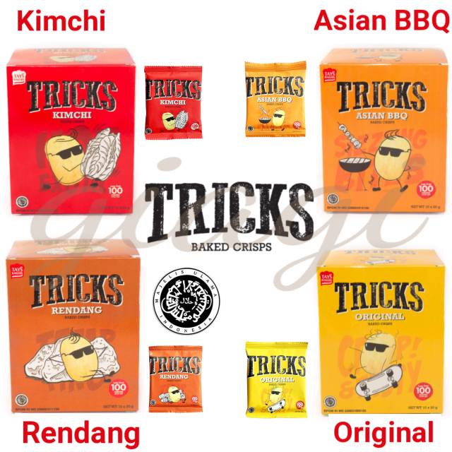 Jual Tricks Kentang 20 gr ( isi 10 bungkus ) | Shopee Indonesia