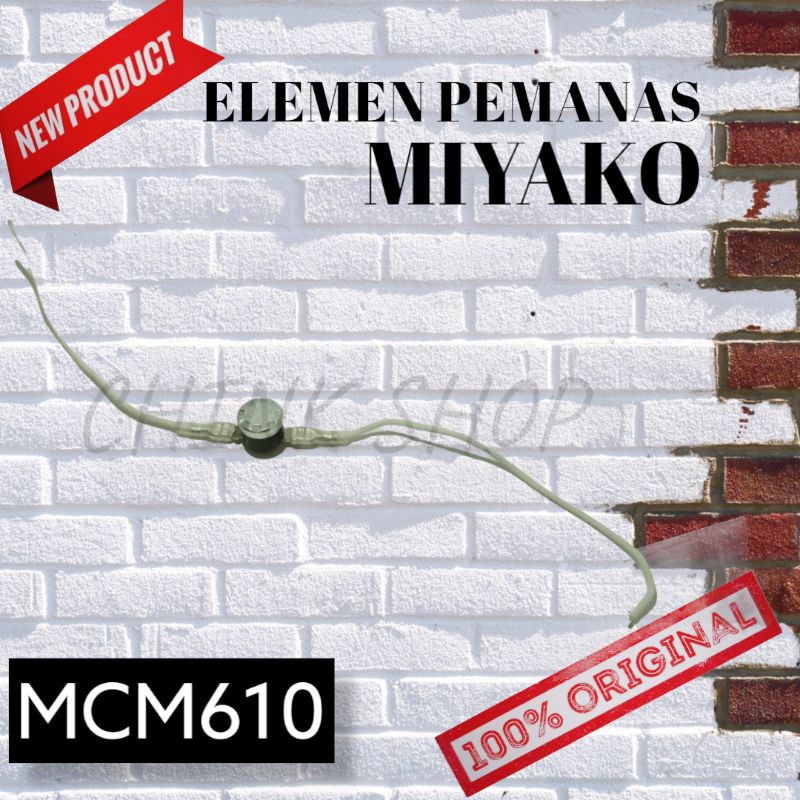 Jual THERMOSTAT THERMAL FUSE MIYAKO MAGIC COM MCM610 RICE COOKER 1L ORI