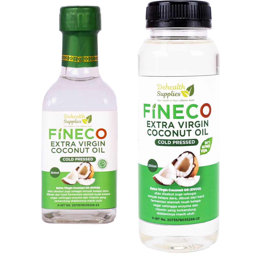 Jual DEHEALTH Extra Virgin Coconut Oil (EVCO) 250 ml Shopee Indonesia