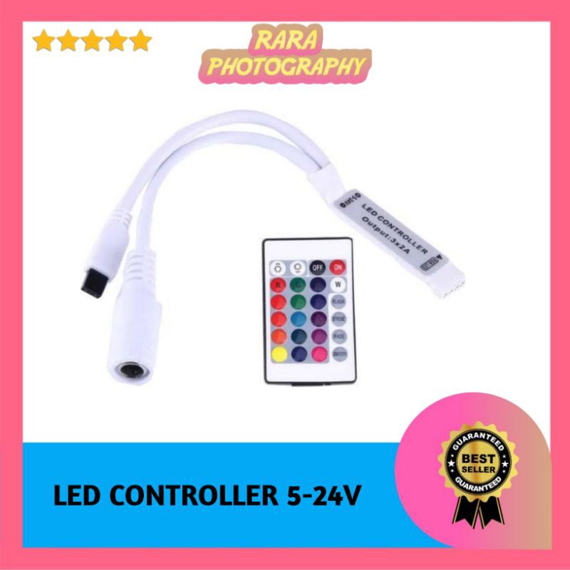 Jual Remote LED CONTROLLER Output 3x2A 524v Remote Led RGB Shopee Indonesia