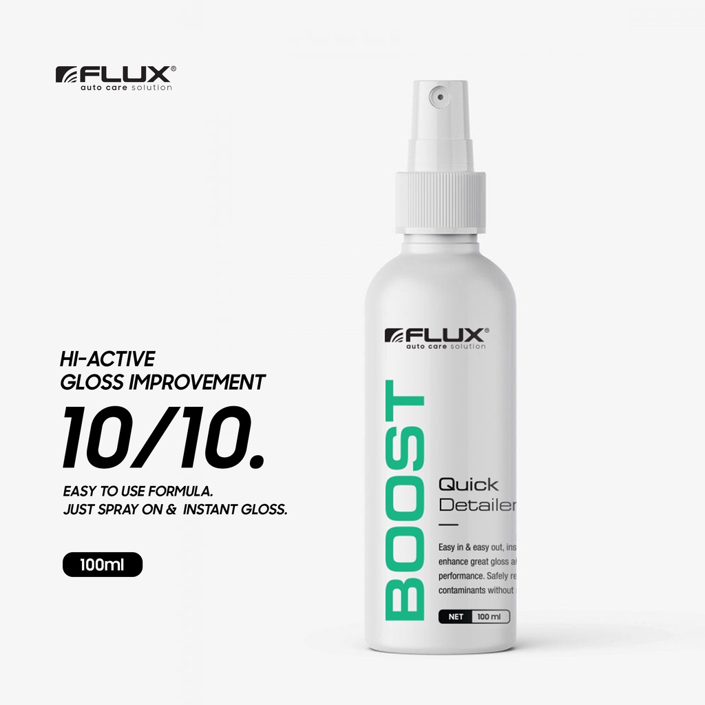 Jual FLUX BOOST QUICK DETAILER & PENGKILAP INSTANT - EXTREME GLOSS ...