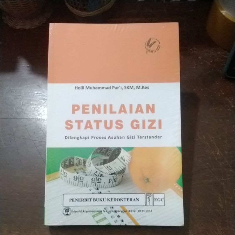 Jual Buku Original Penilaian Status Gizi Dilengkapi Proses Asuhan Gizi ...