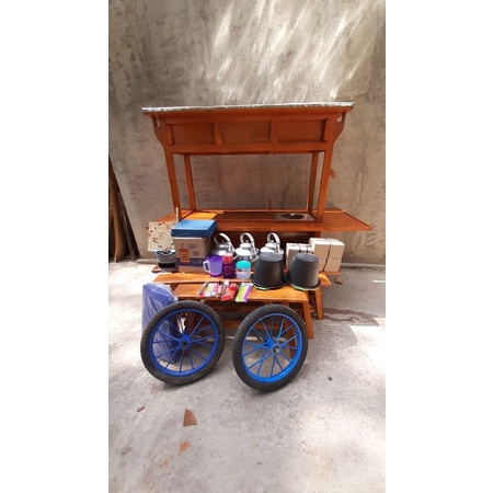 Jual GEROBAK ANGKRINGAN/GEROBAK WEDANGAN/GEROBAK HIK KOPI JOS | Shopee ...
