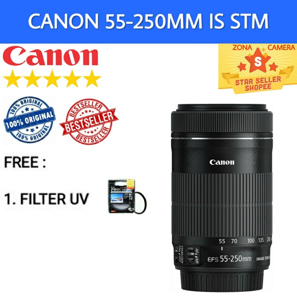 Canon EF-S 55-250mm IS STM - レンズ(ズーム)