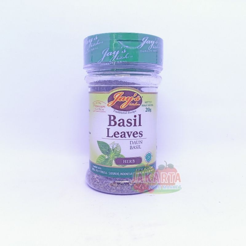 Jual Rempah Jay S Basil Leaves G Shopee Indonesia