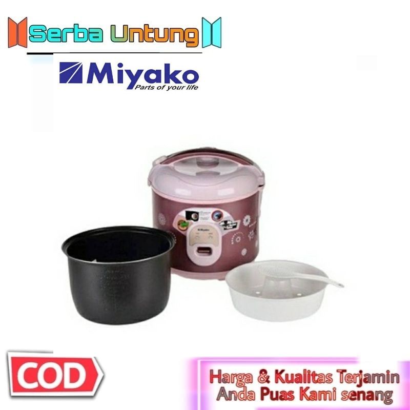 Jual Rice Cooker Miyako Mcm18 Bh B 1 8liter 3in1 Shopee Indonesia