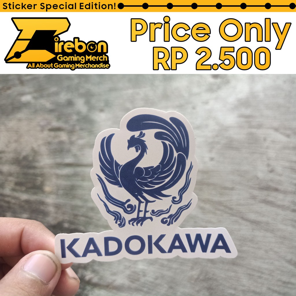 Sticker Stiker Kadokawa Anime Studio