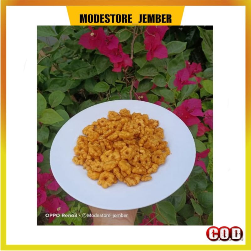 Jual CEMILAN KEMBANG RIBUT/ SNACK RIBUT JADUL/ CEMILAN RENYAH GURIH ...