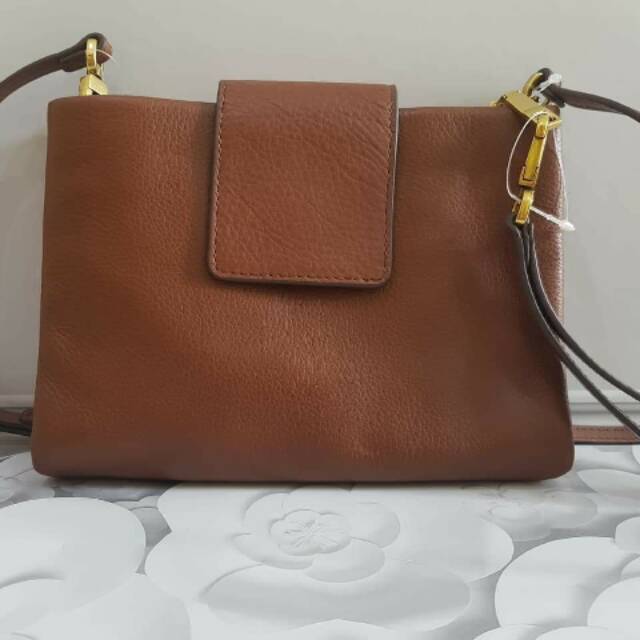 Fossil Carly Mini Bag Brown Original