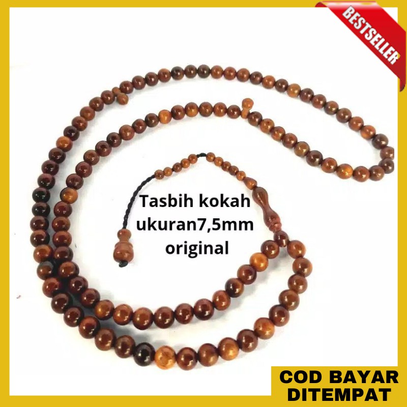 Jual Tasbih Koka Bulat 7.5 Asli Tasbeh Kaukah Kauka Kaokah Kaoka Kokka ...