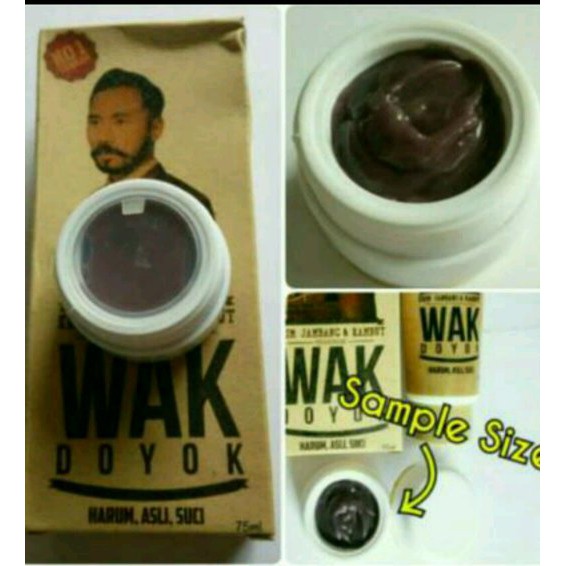 Jual Original Wak Doyok Obat Penumbuh Jenggot Jambang Brewok Kumis