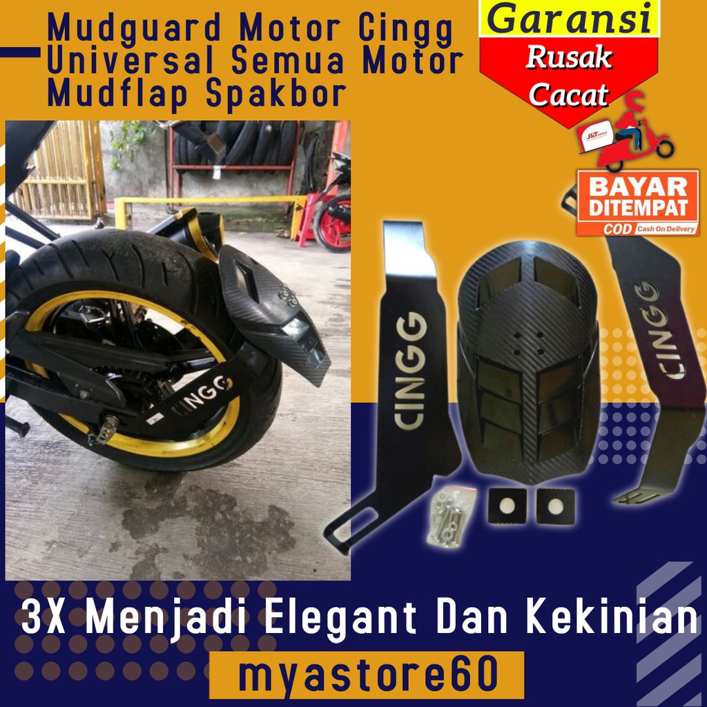 Mudguard motor deals custom