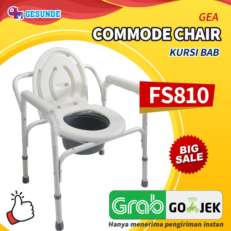 Jual COMMODE CHAIR KURSI BAB FS810 - Toilet Portabel - Kursi Toilet ...
